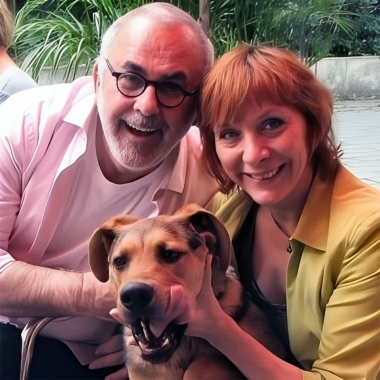 Udo Walz und Gabriele Hoffmann